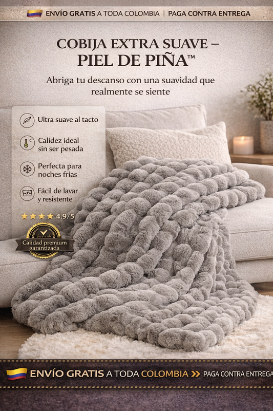 Cobija extra suave - Piel de Piña™