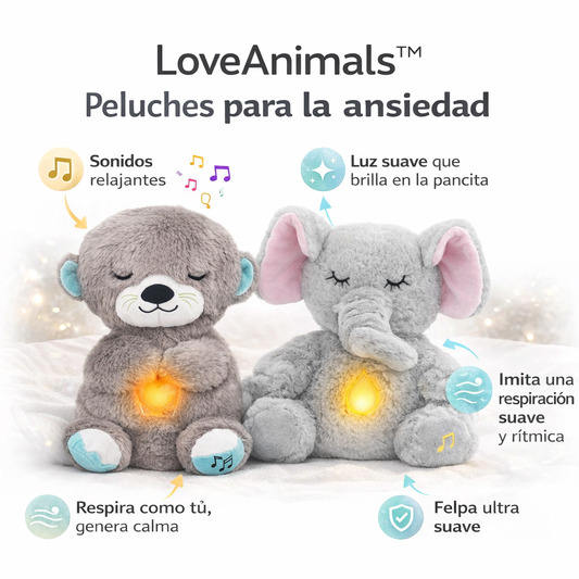 LoveAnimals™ - Peluches para aliviar la ansiedad
