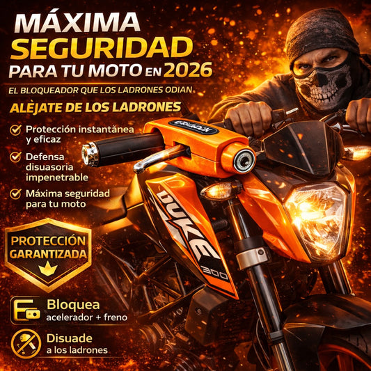 Candado Anti-Robo - Motosafe™