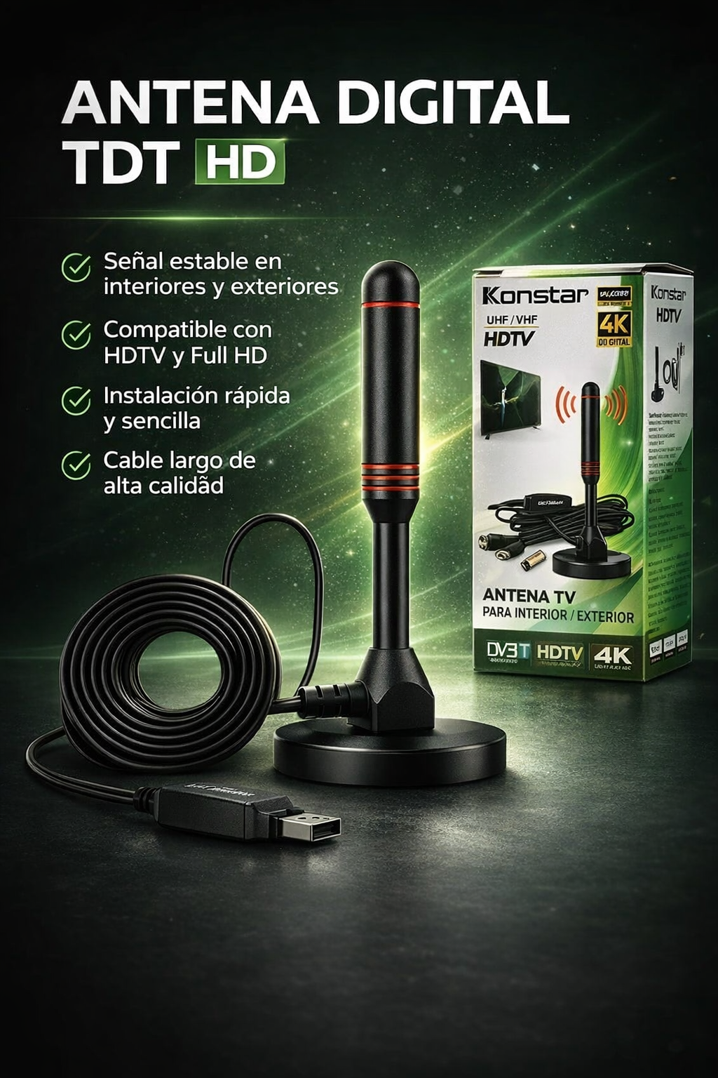 Antena para TV digital